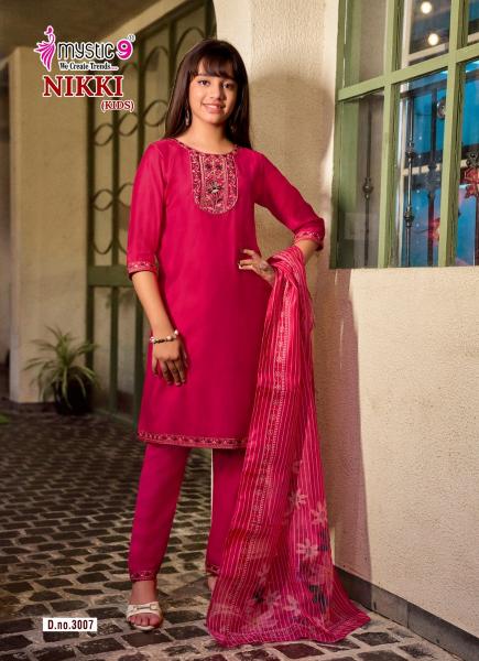 Mystic9 nikki (kids) vol 3 double layered kurti wholesale